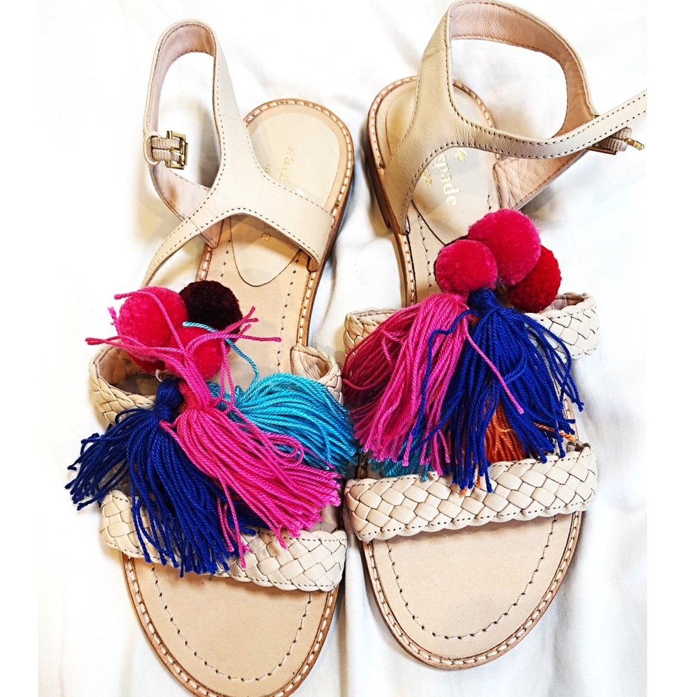 NWOT KATE SPADE Colorful Fun Summer Sandal
